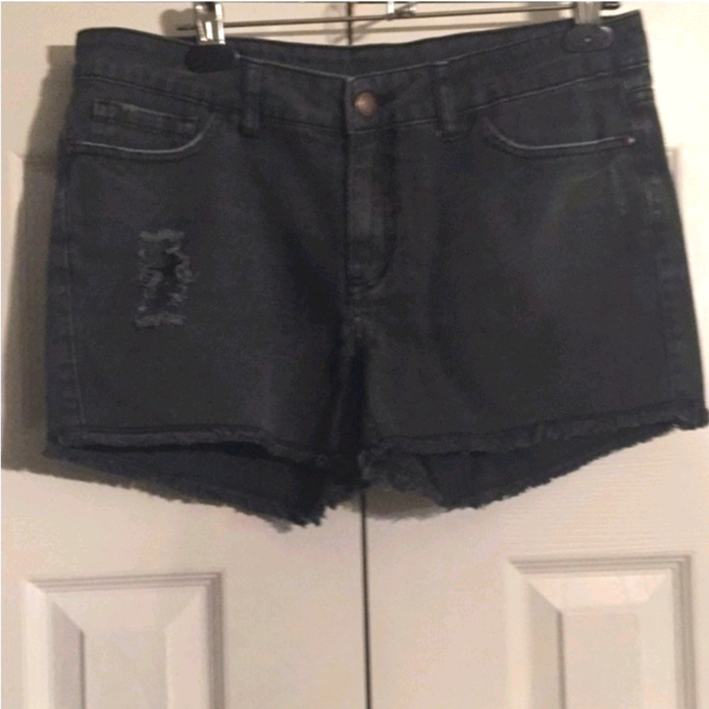 William Rast Black Jean shorts